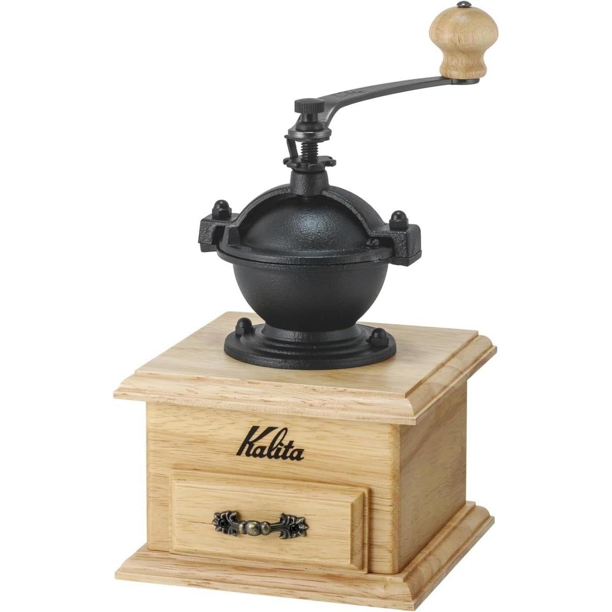 Kalita カリタ 42201 クラシックミル ＮＡ ナチュラル 手挽き 挽き目調整 アルミニウム製グラインダー コーヒー