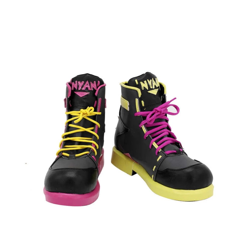 バーチャルYouTuber　VTuber　ホロライブ　常闇トワ　初期　コスプレ靴/ブーツ期間限定30％