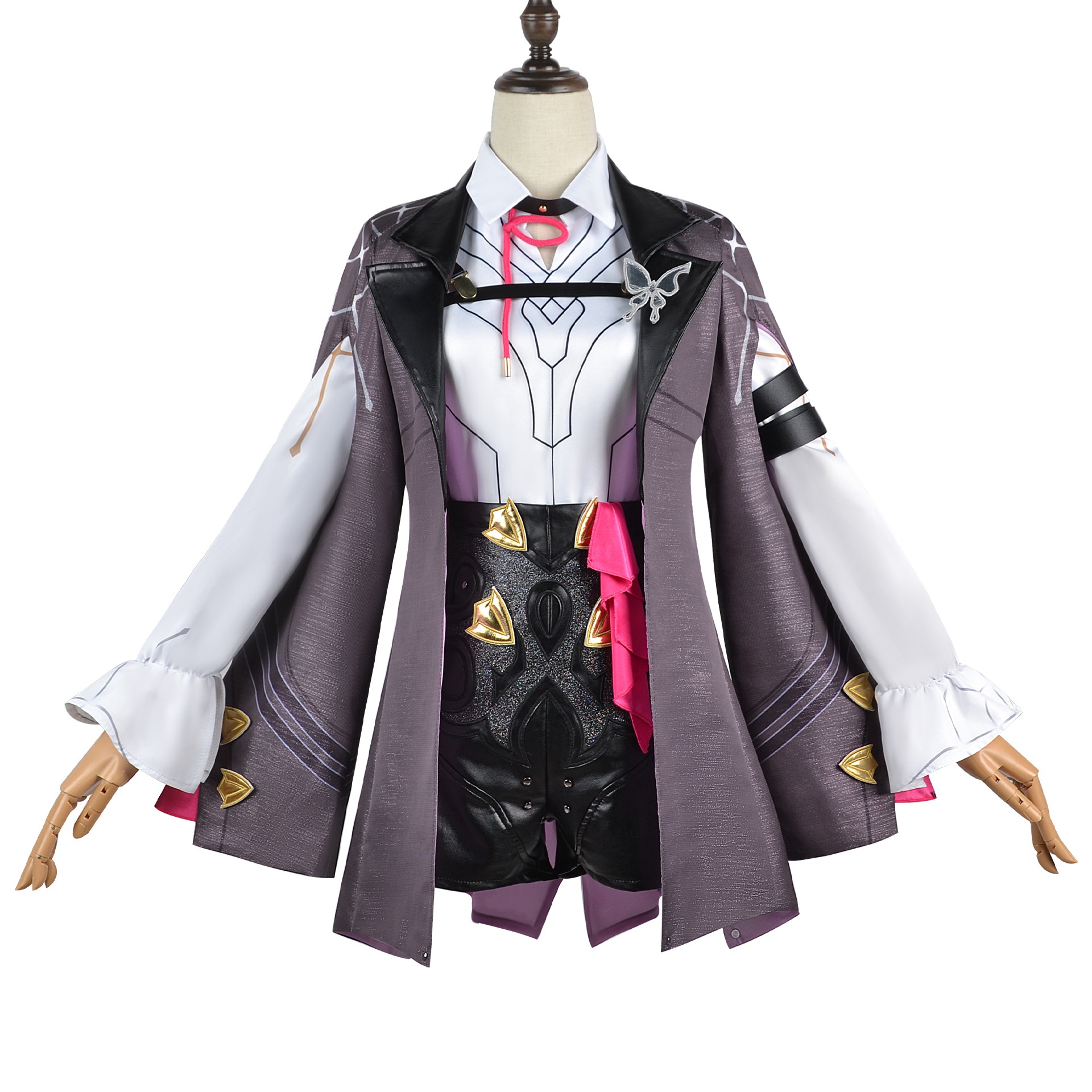 Cangfaスターダン鉄道カフカコスプレ衣類cos Cos刺繍2d女性服