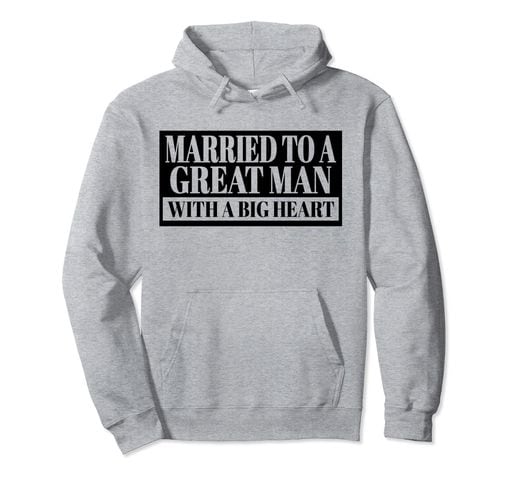 大きな心のフィアンセを持つ偉大な男と結婚 女性 男性 子供 パーカー