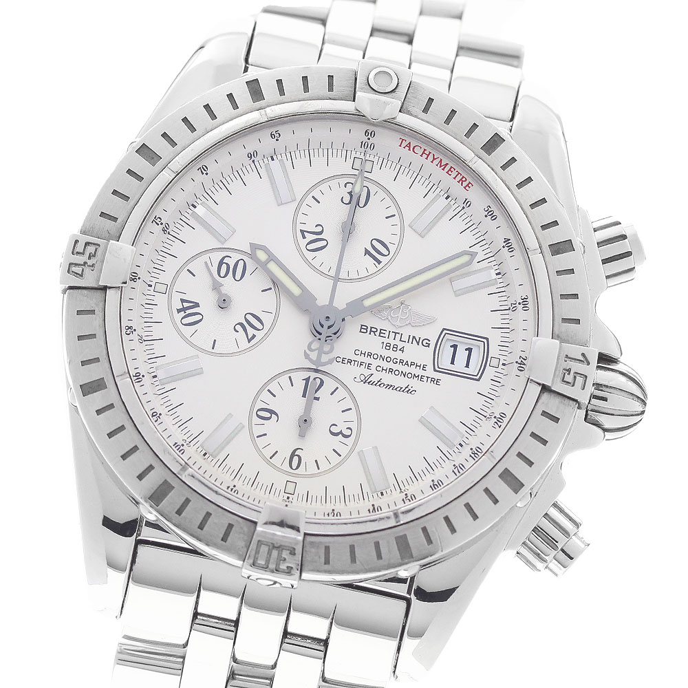 ブライトリング BREITLING A13356 クロノマット エボリューション デイト 自動巻き メンズ 保証書付き_951921【中古】