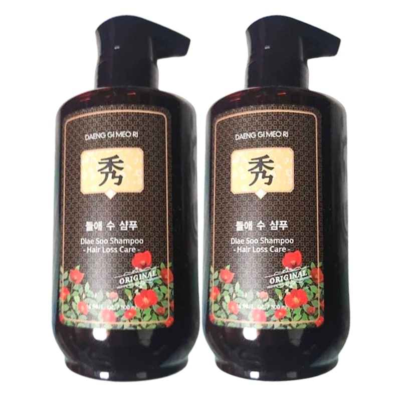 Dlae 秀 シャンプー500ml ×2本セット 頭皮ケア / 韓方シャンプー / ノンシリコン / ハリ・コシUP / 低刺激 / 韓国シャンプー