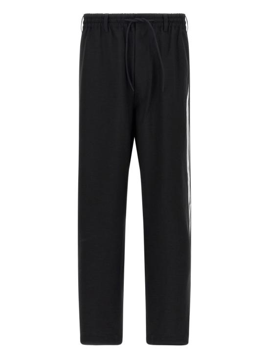 Y-3 Men Straight Pants JW7353 BLACK Black