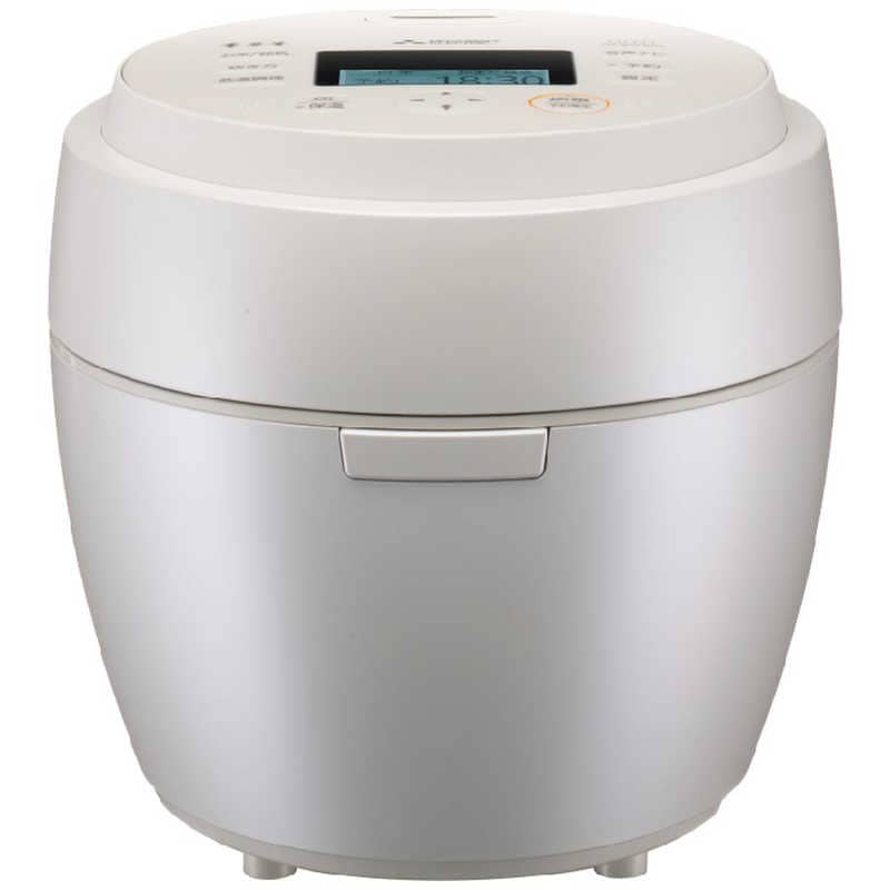 三菱　MITSUBISHI　炊飯器 5.5合 本炭釜 紬 IHジャー 白真珠　NJ-BW10H-W