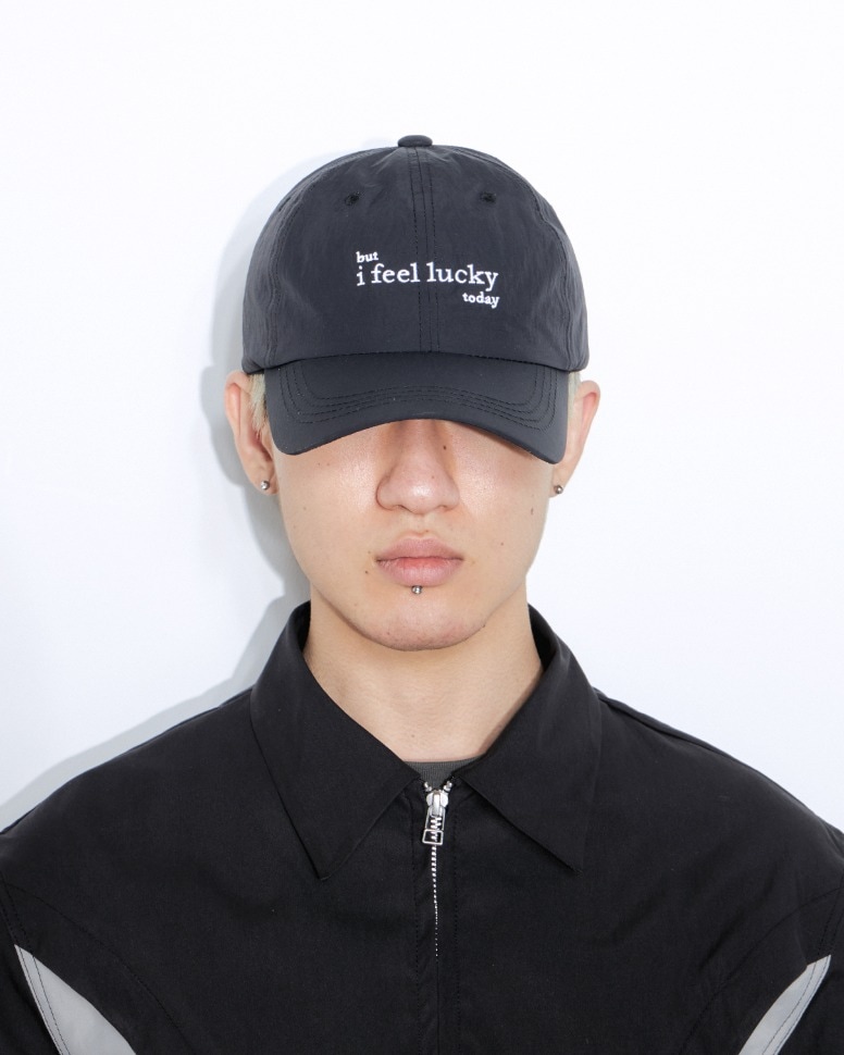 【IFEELLUCKY】 LUCKY CAP : BLACK