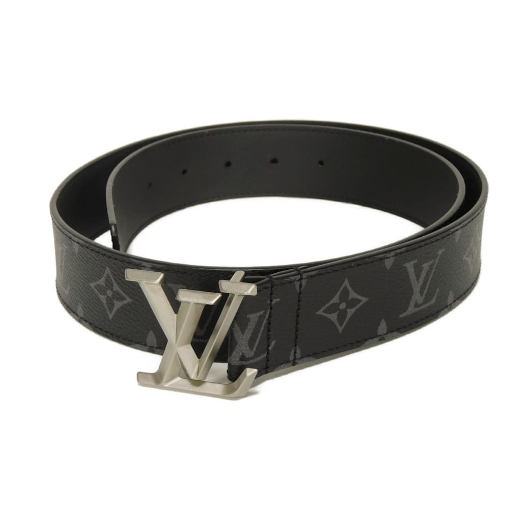 【中古】 ベルト LVロゴ フラワー 90/36 美品 サンチュール LV ピラミッド 40MM モノグラム エクリプス M0607U
