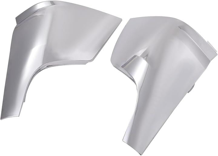 三菱 ふそう 2トン 新型 20 キャンター 標準 ワイド メッキ コーナー パネル 左右セット クロームメッキ 令和2年11月～ 交換式 20キャンター 社外品 カスタム パーツ