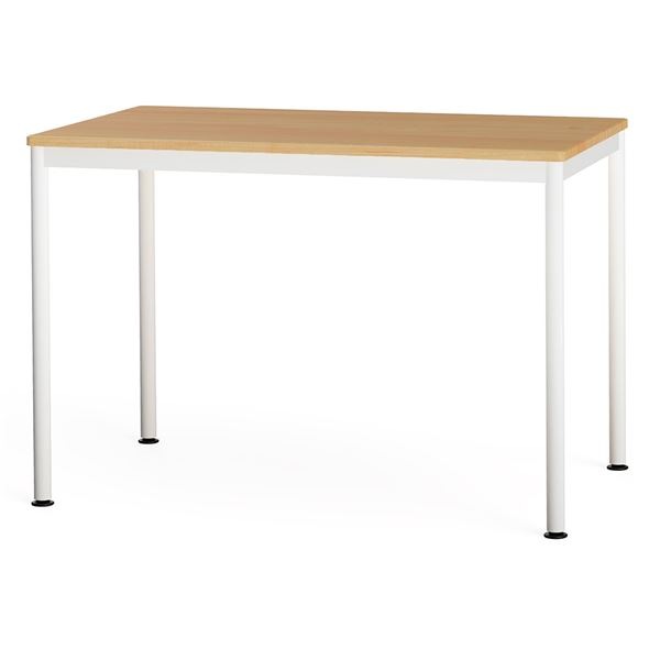 フラットテーブル 約100x60cm FDF-1060KMW オーク／ホワイト 組立品 14,739円