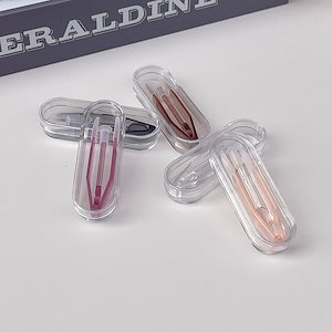 5個 コンタクトレンズ用ピンセット吸引棒カラー透明クリップオプションカラー長期入荷