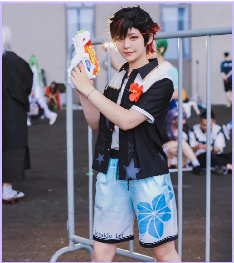 あんさんぶるスターズ 灼熱海辺のビーチマッチ 南雲鉄虎 コスプレ衣装 コスチューム期間限定30%