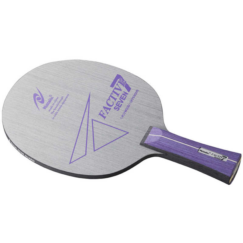ニッタク　卓球ラケット ファクティブ7 フレア ラケット シェーク 攻撃用　NE6187