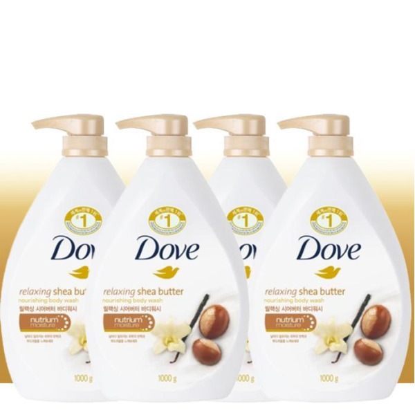 ドブボディウォッシュ シアバター 1L 4個 / SN