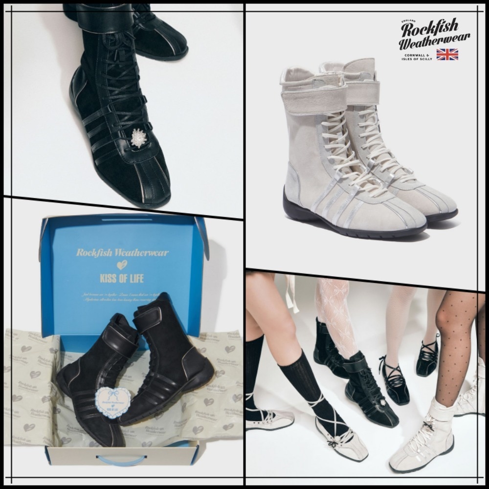 [x KIOF] BLISS HIGH TOP VELCRO SNEAKERS