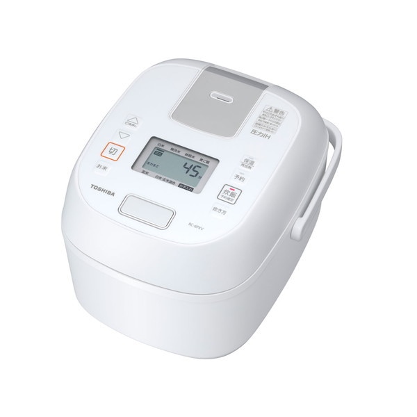 RC-6PXV(W) ホワイト 炎匠炊き 圧力IH炊飯器 (3.5合炊き)