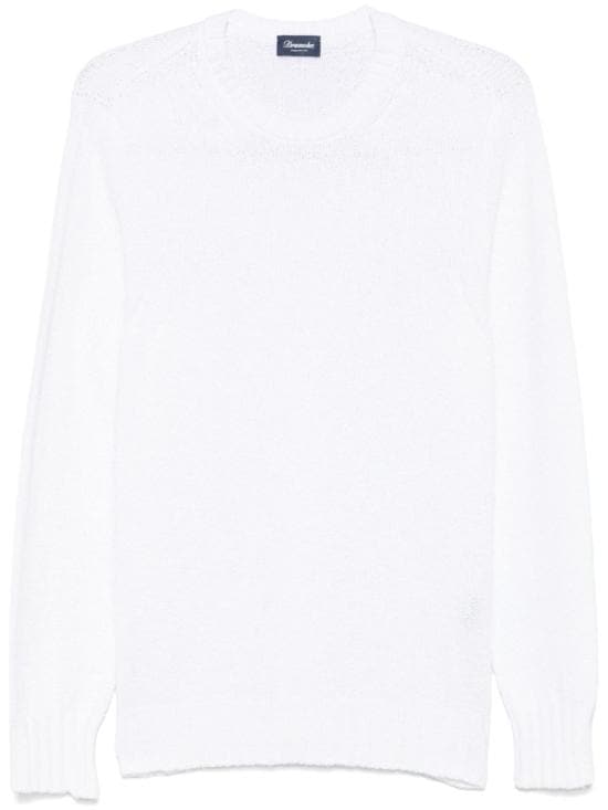 DRUMOHR Men Sweater D5C103SS 100 White