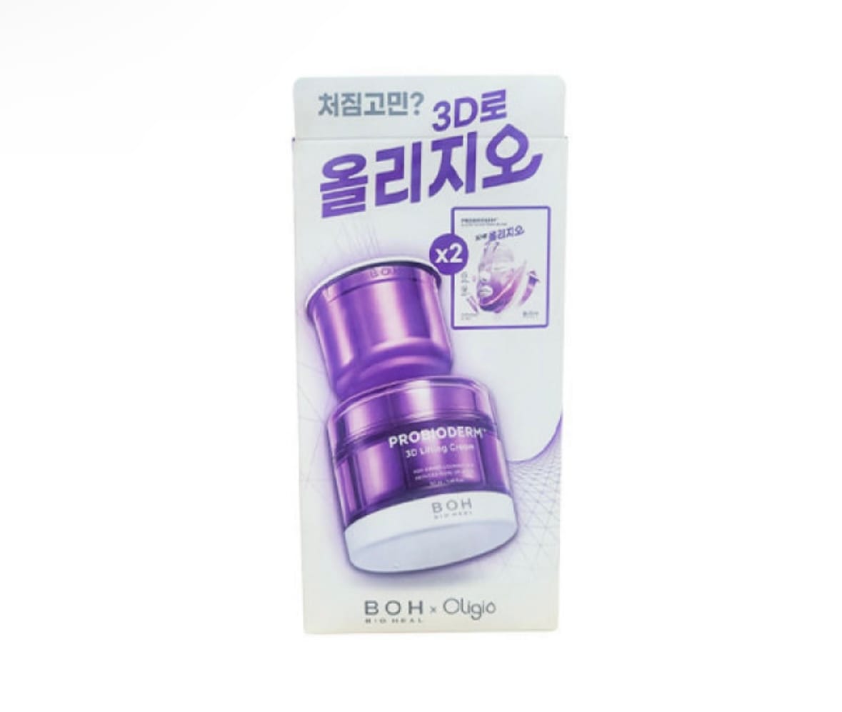 【おね割Hyuks Pick】プロバイオダーム3Dリフティングクリーム,50ml + 50ml + マスク 2ea