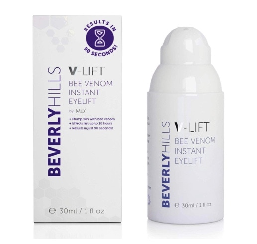 【Beverly Hills V-Lift インスタント アイ リフト＆アイ タック ビー ベノム セラム】30ml むくみ目 くま しわに　女性と男性の目の下のたるみの治療