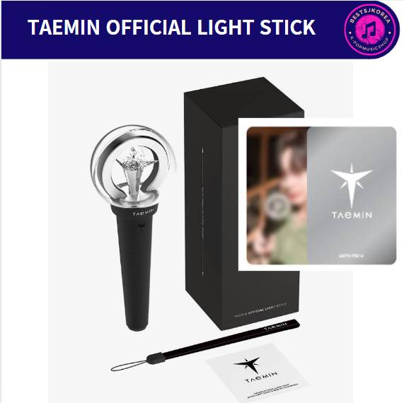 TAEMIN OFFICIAL LIGHT STICK トレカ付き TAEMIN - Official Light Stick - K PLACE