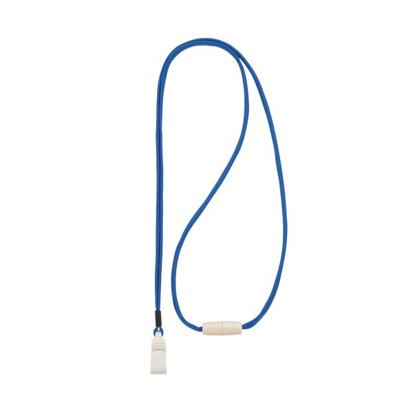 (まとめ) ライオン事務器 名札用ストラップ レッドN-11P 1本 (×100セット)