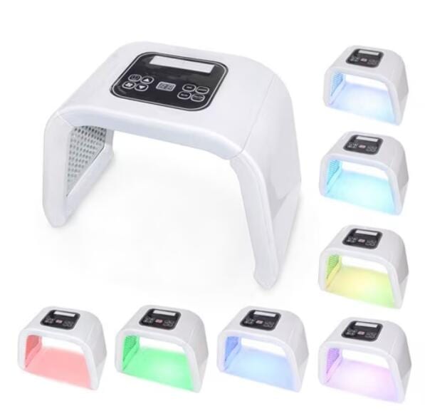 新型 LED美顔器スチーマー ナノスプレー補水器 自宅 光美顔器 フェイシャルスキン ledマスク 自分エステ 目元 首 美顔マスク フェイシャル コラーゲン 毛穴ケア マシンマスク