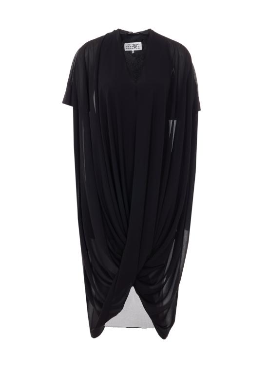 MM6 MAISON MARGIELA Women Mid Skirts S52DG0034 M35468900 Black