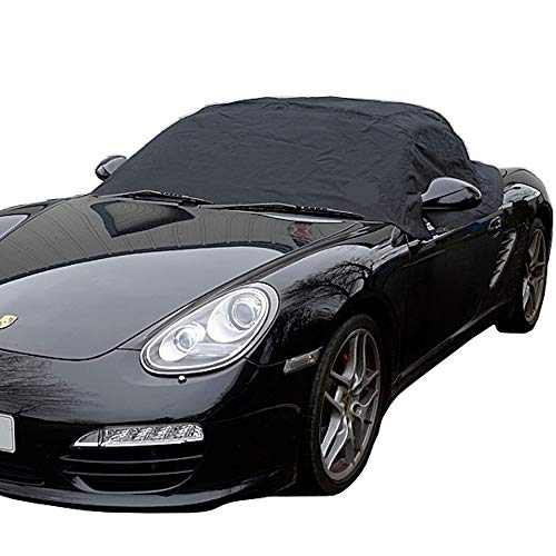 ポルシェ987 Boxster ハーフカバー ソフトトップ プロテクター ブラック 並行輸入