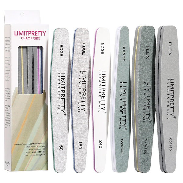 Qoo10] ジェルネイル ファイルセット スポンジバ