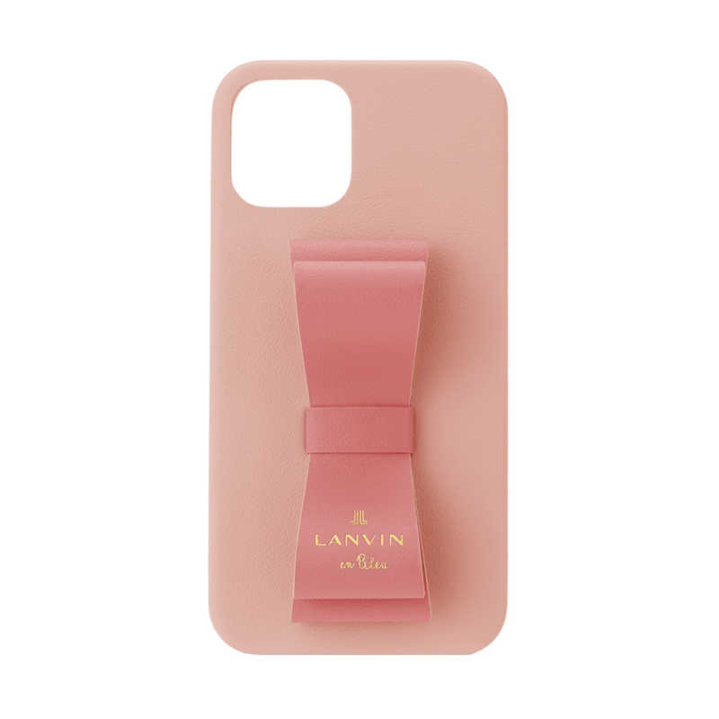 ランバン　Slim Wrap Case Stand & Ring Ribbon 2-Tone for iPhone 13 mini LANVIN en Bleu　LBR2BPVWPIP2154