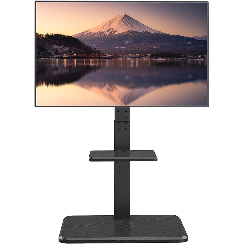 Perlegear テレビスタンド 壁寄せ ハイタイプ tv stand テレビ台 壁掛け 32-70インチ対応 VESA/横100-600mm/縦100-400mm 耐荷重50kg 18段目高さ調節