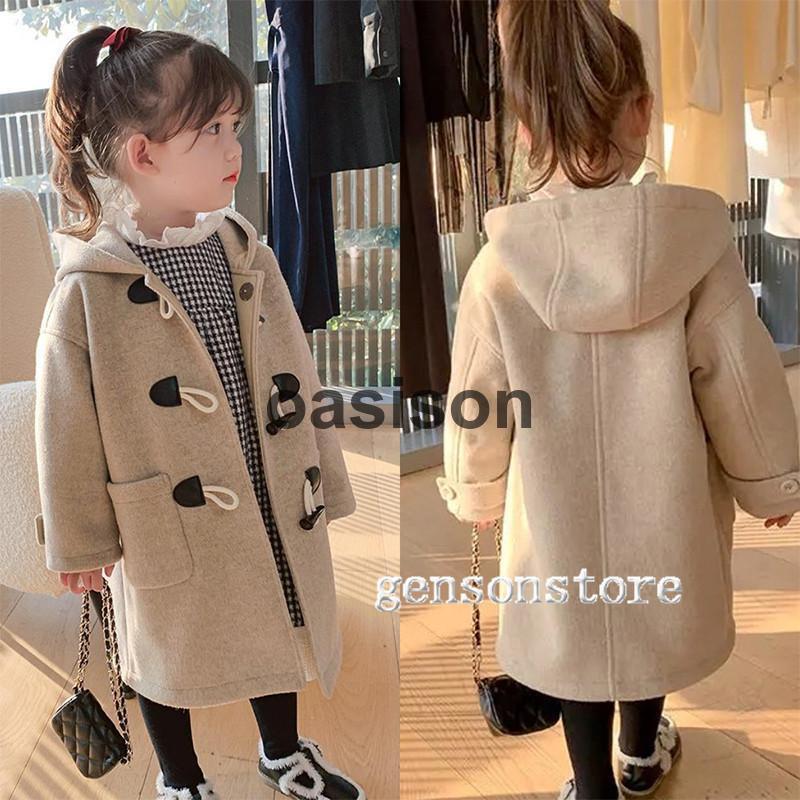 冬服 あったか ダッフルコート キッズ ベビー服 90 100 110 120 130cm 女の子 アウター 暖かい 子ども服 防寒 厚手コート フード付き 長袖 ロングコート