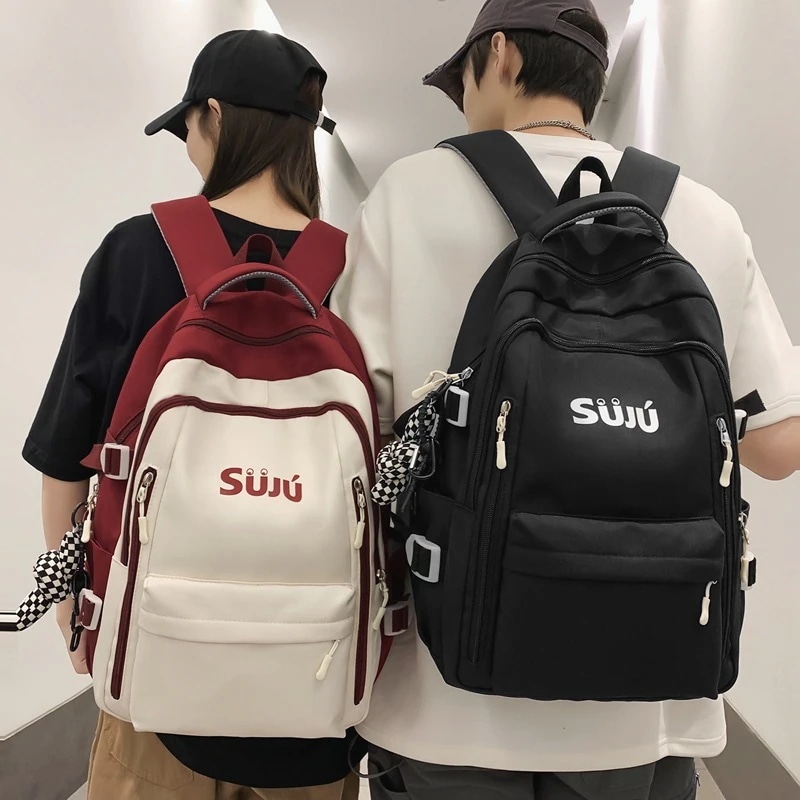 韓国ファッション ins シンプル 可愛い 学生 通学カバン カジュアル 質感 高級感 バックパック 花柄 大容量 軽量 リュック ショルダーバッグ