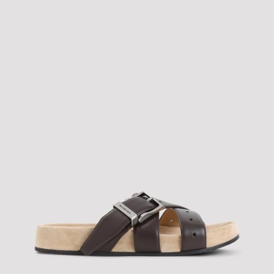 BALENCIAGA Men Sandals 866354 WCDT1 2328 MOKA BEIGE