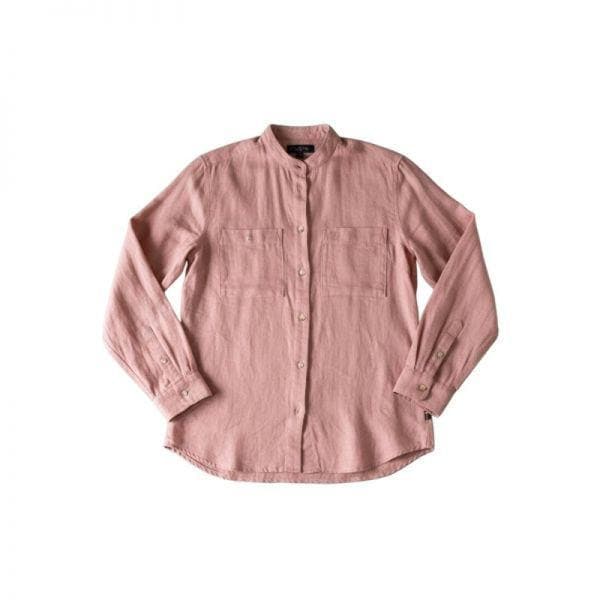 FJALLRAVEN 26SS 女性 オビック ヘンプ 長袖シャツ (14600149300) (OVIK HEMP SHIRT LS W)