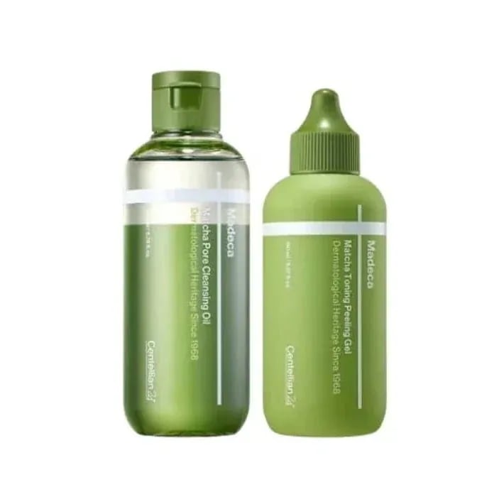 【東国製薬】 Centellian24 マデカ抹茶ポアクレンジングオイル 200ml + ーニングピーリングジェル 150ml
