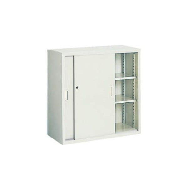 S-335F1N 保管庫浅型引き違い戸 メーカー直送