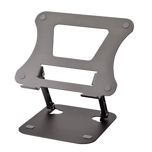 アルミ合金ノートPCスタンド ガンメタリック