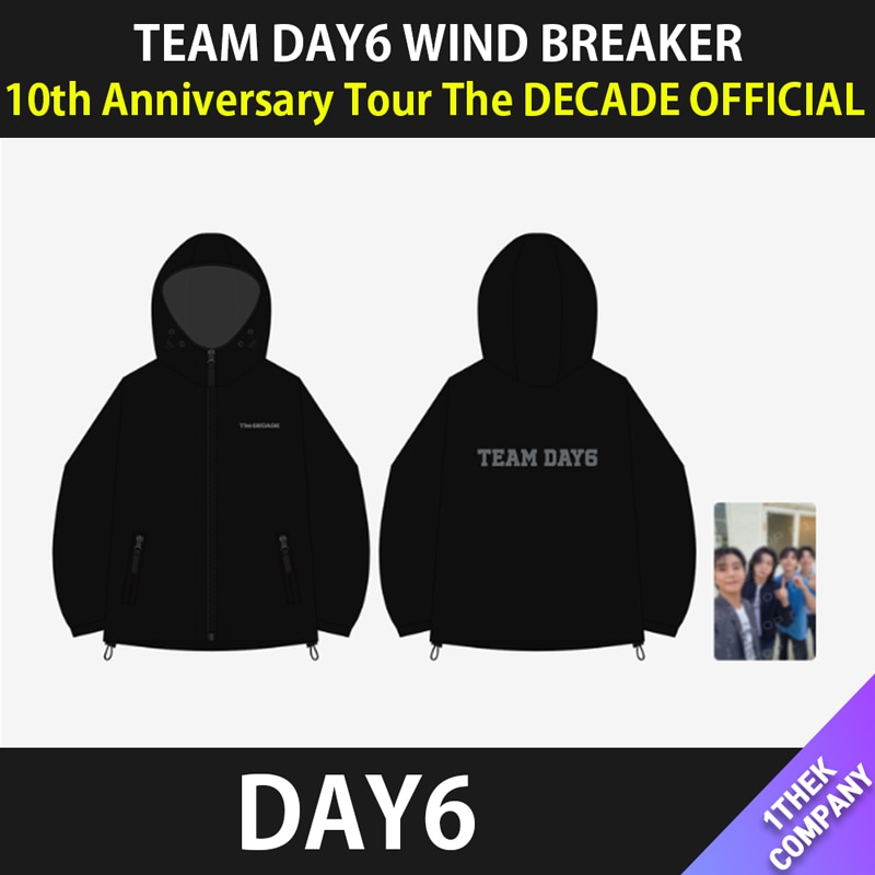 [購入金額特典]（TEAM DAY6 WIND BREAKER）DAY6 10th Anniversary Tour [The DECADE] OFFICIAL MD