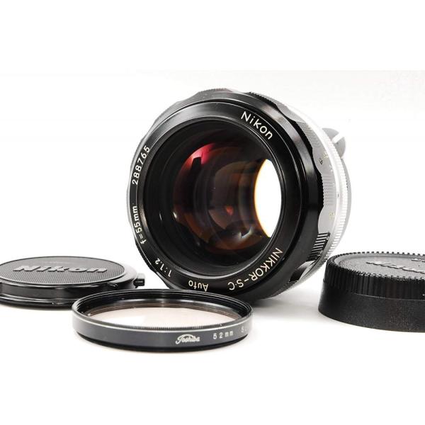 【中古】ニコン Nikon MFレンズ NIKKOR-S Auto 55mm F1.2 非Ai