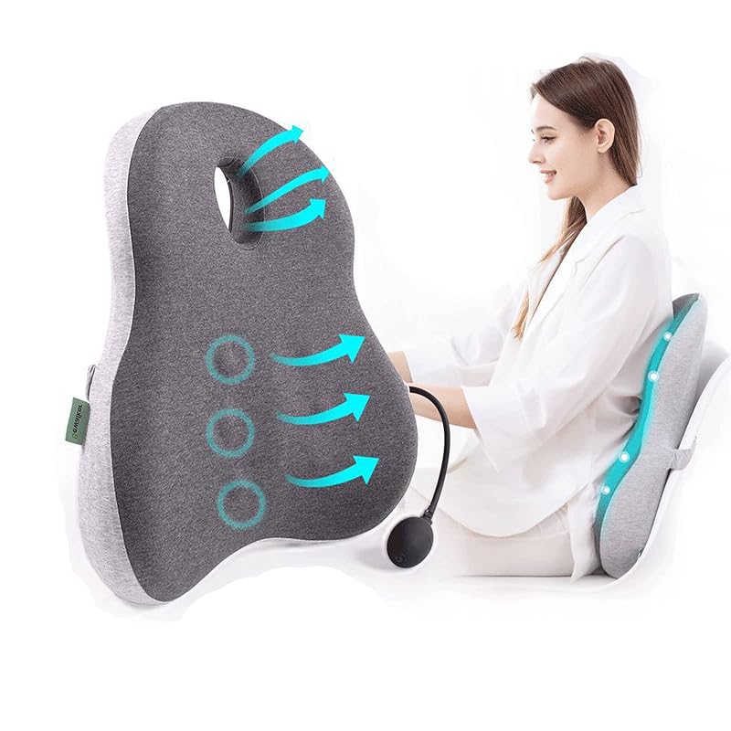 腰 クッション (ピンク)