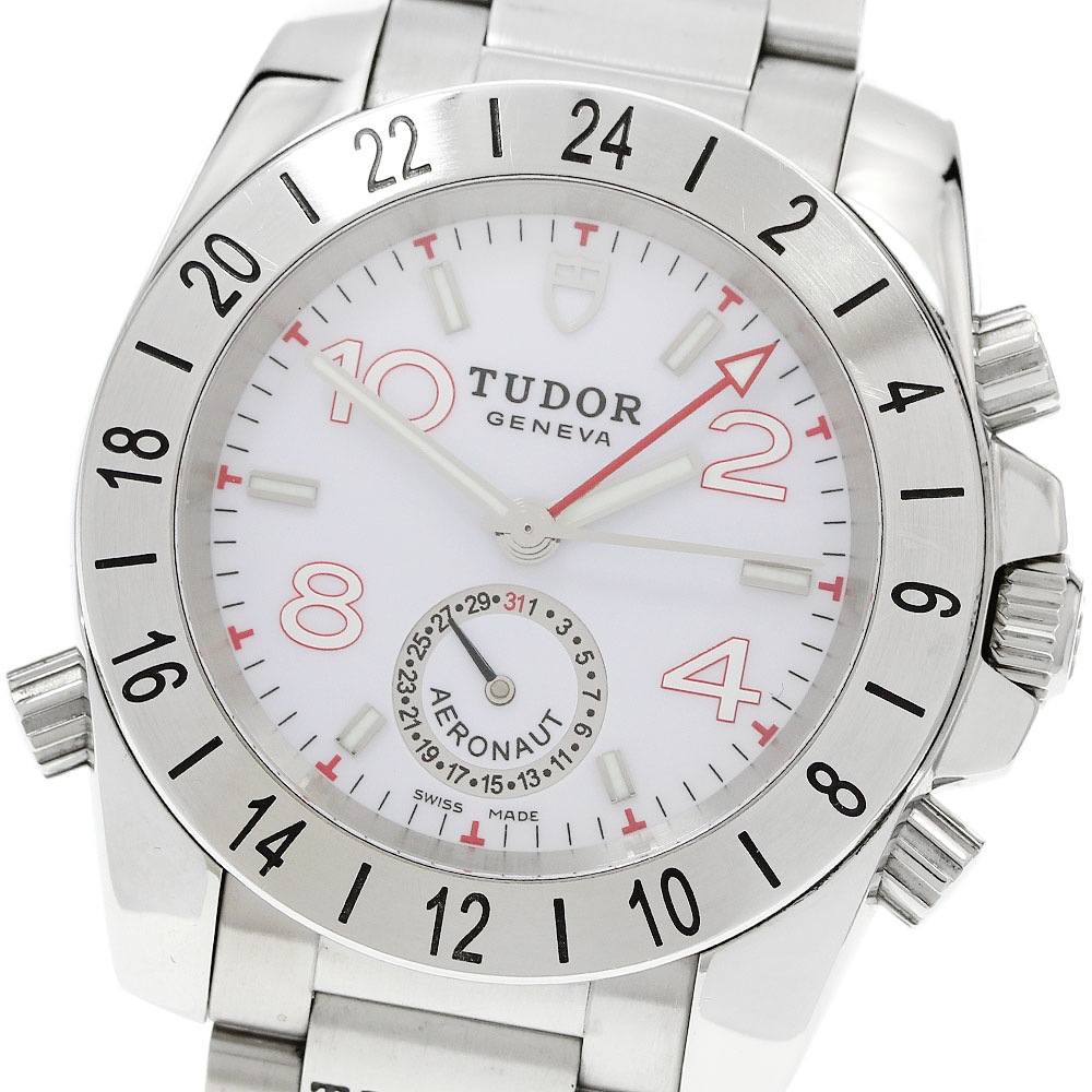 チュードル TUDOR 20200 アエロノート デイト GMT 自動巻き メンズ _956394【中古】