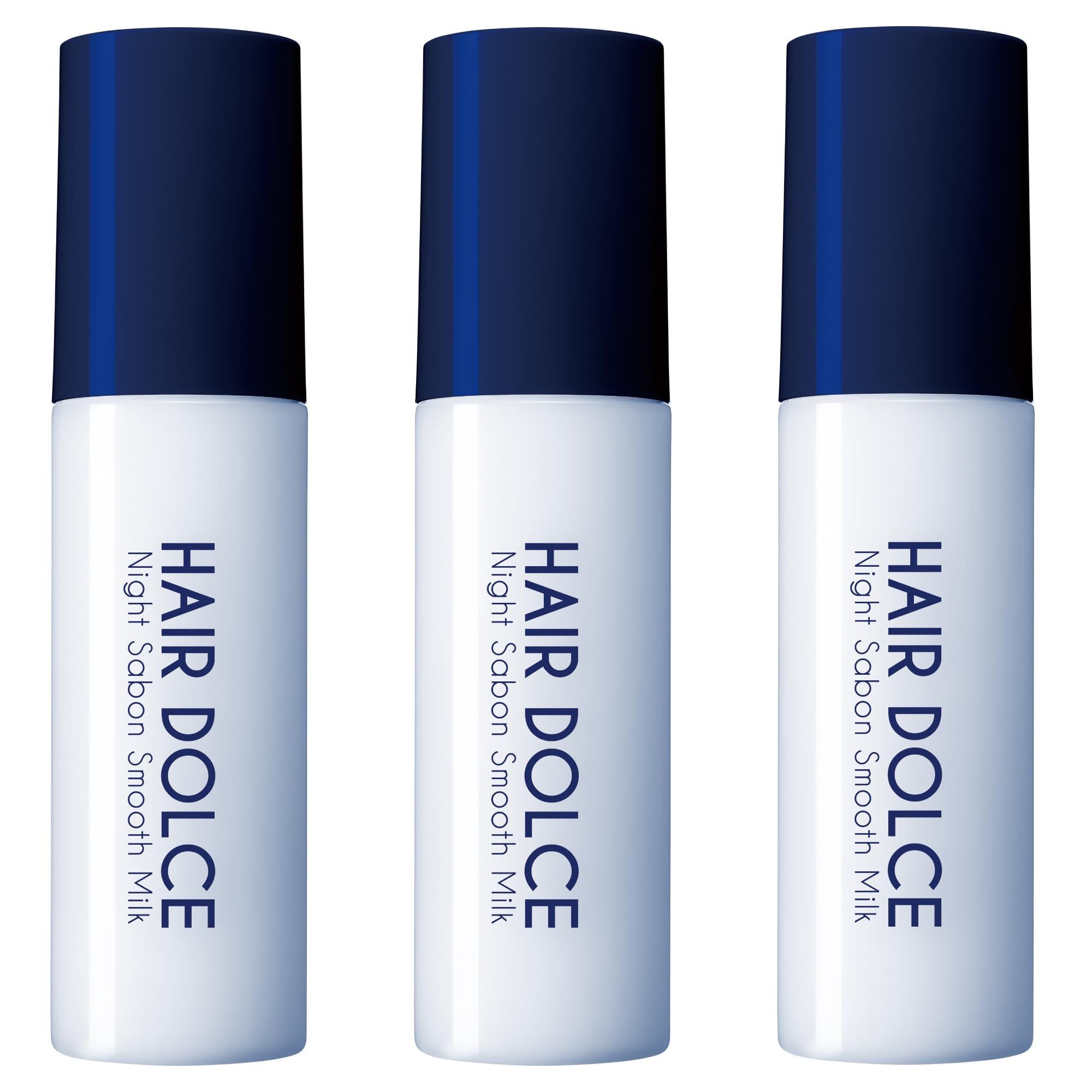 HAIR DOLCE ヘアドルチェ ナイトサボンスムースミルク 100mL 3本セット 洗い流さないトリートメント ヘアミルク ナイトケア しっとり サボンの香り
