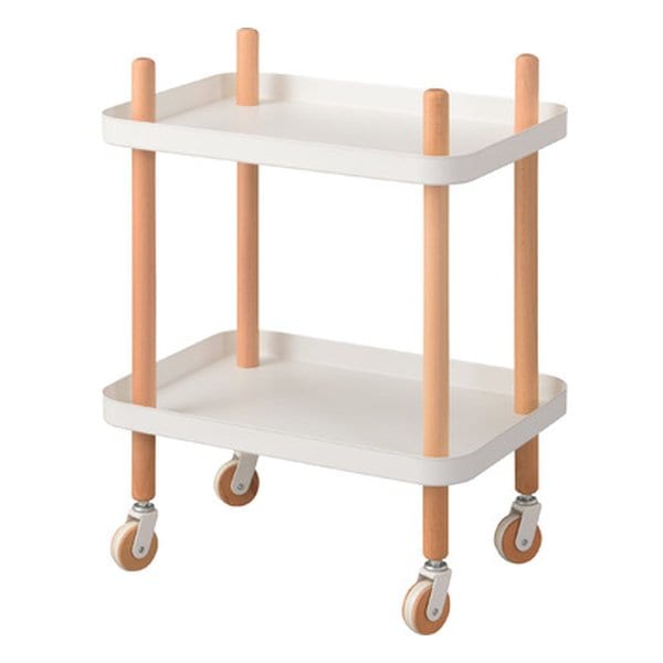 ワゴン 2D ホワイト 幅50.5×奥行き35.5×高さ63.5cm PW-52WH