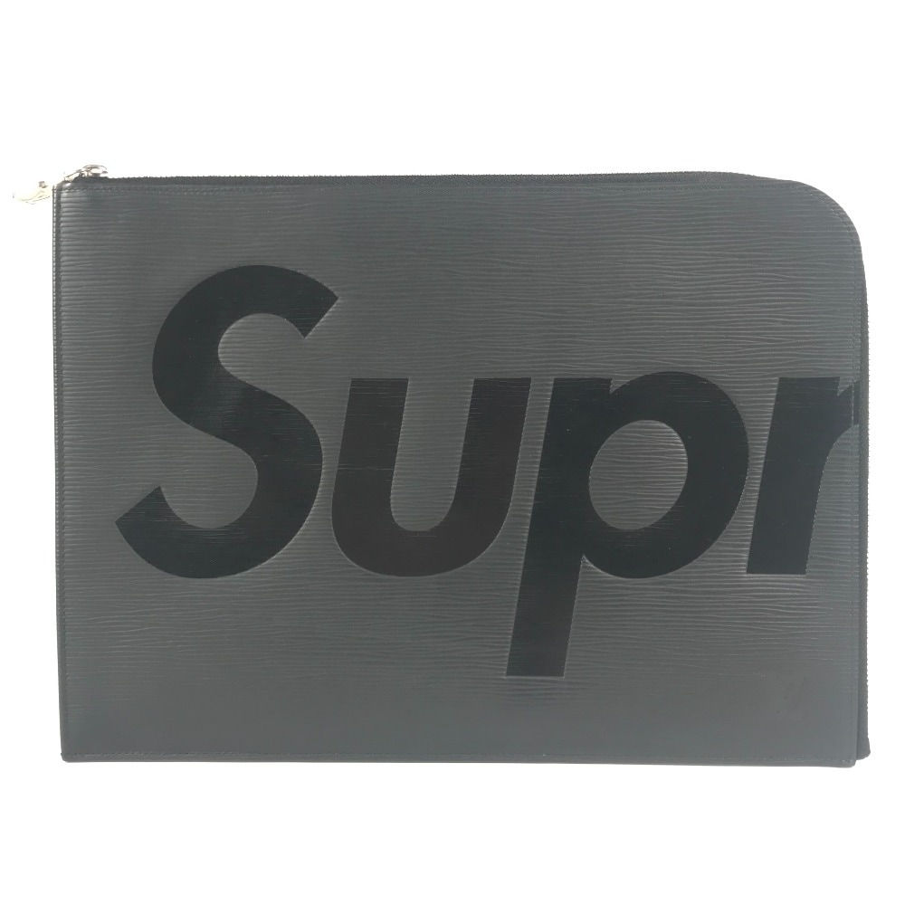 クラッチバッグ M67754 ポシェット・ジュールGM エピ シュプリーム supreme Pochette Jour GM Black clutch bag ポーチ エピレザー ノワール ブラック