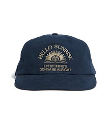 【HELLO SUNRISE】HS x ETCblank Coral Dream 6panel Cap/追跡付 헬로선라이즈 H 로고 코튼 릴랙스핏 6패널 캡 네이비 | Hello