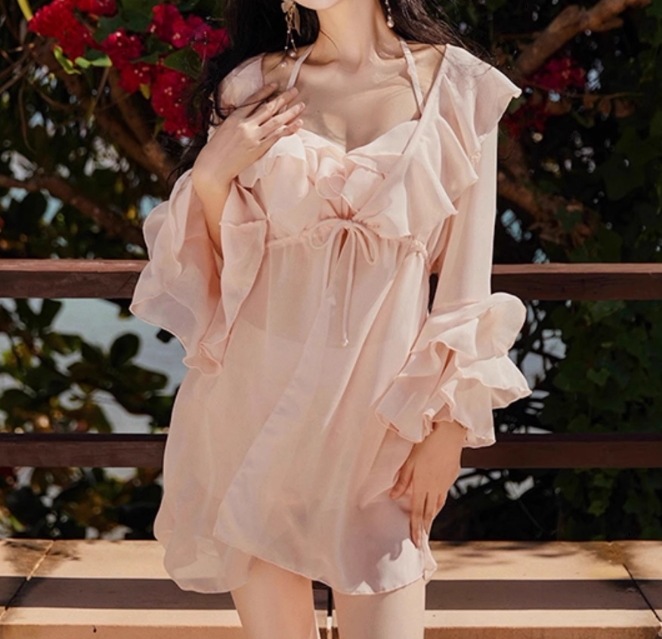 レディース ワンピース 水着 かわいい 大人可愛い きれいめ シンプル カジュアル 上品 おしゃれ かっこいい レトロ アジアン エスニック エキゾチック こなれ感 ラフ メンズライク マニッシュ