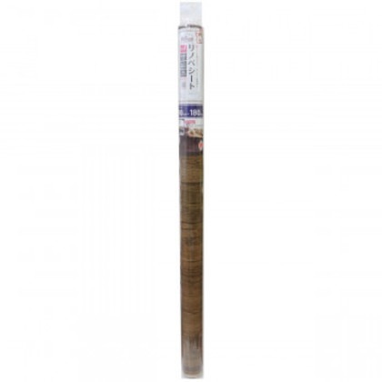 貼ってはがせる 床用リノベシート ブラウン(アンティーク木) 90cm×180cm REN-03