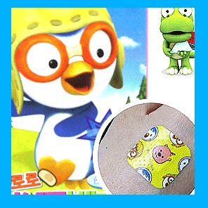 Qoo10 ポロロ フレッシュ クールパッチ ポンポ 日用品雑貨