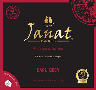 他サイト： ジャンナッツ ヘリテージシリーズ アールグレイ 100ティーバッグの商品画像