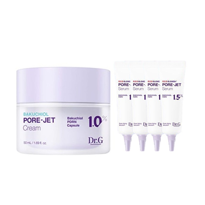 [レオジェイPICK]レッド ブレミッシュ バクチオール フォアジェット クリーム 50ml 企画 +セラム 5mlx4個