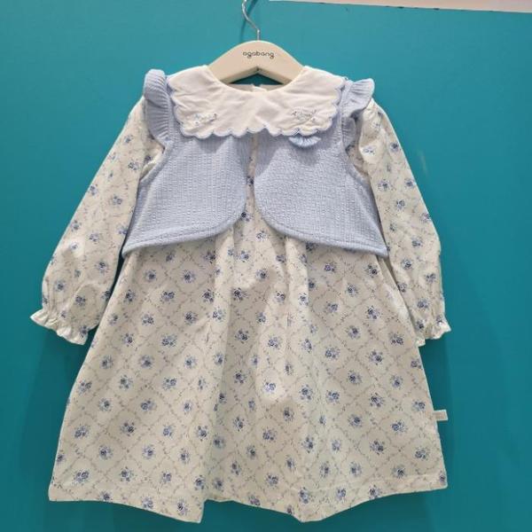 CB01 26SS シンディ フラワープリントワンピース(ベスト) 26SS シンディ フラワープリントワンピース(ベスト) 01T1 (S44091122)